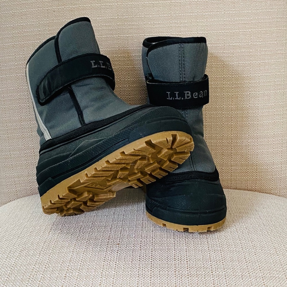 LL Bean Toddler Northwoods Boot Size 8 grey.